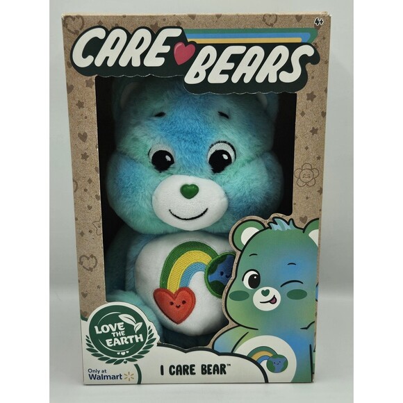 Care Bears 14 Inch I Care Bear Love the Earth Plush 2021 New ~ Walmart Exclusive - Picture 1 of 7